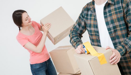 Removal van for residential and commercial moves in Wembley Park