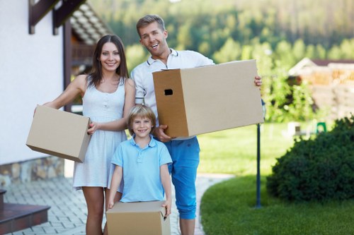 Commercial removals support for an office move near Wembley Park