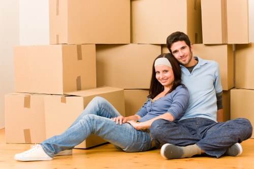 Local moving support near Wembley Park apartment buildings