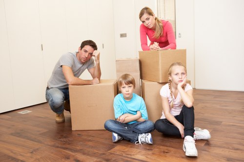 Local removals crew planning a move with access and parking considerations