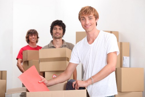 Checklist and packing supplies for preparing a Wembley Park move